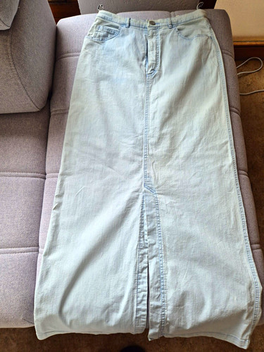 Roser damen jeansrock lang - roser,