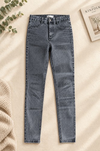 Jeans hose zara 36 grau - hose,