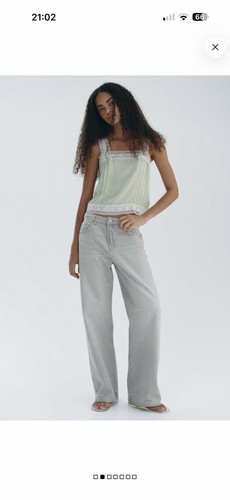 Wide high jeans - wide, 36