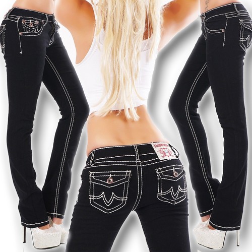 Damen straight jeans - straight, 36-44
