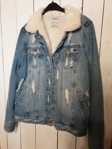Denim jeansjacke größe - co,
