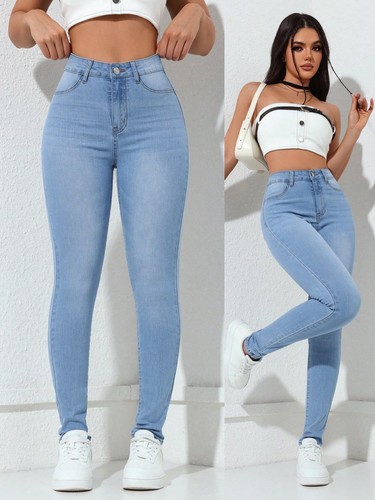Damen jeans high - waist, skinny