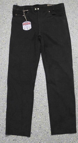 Nubuk leder lederjeans - leder,