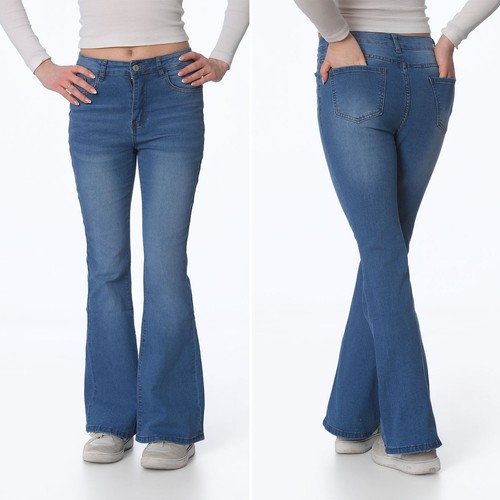 Damen jeans schlaghose skinny - jeans,