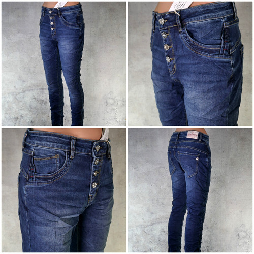 Jewelly baggy jeans - ♥️,