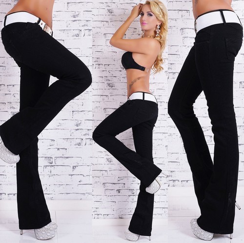Damen hüft jeans - hüft, hose